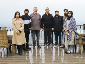 Strategic discussion at Monal Islamabad